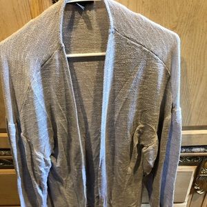 Light weight light gray cardigan